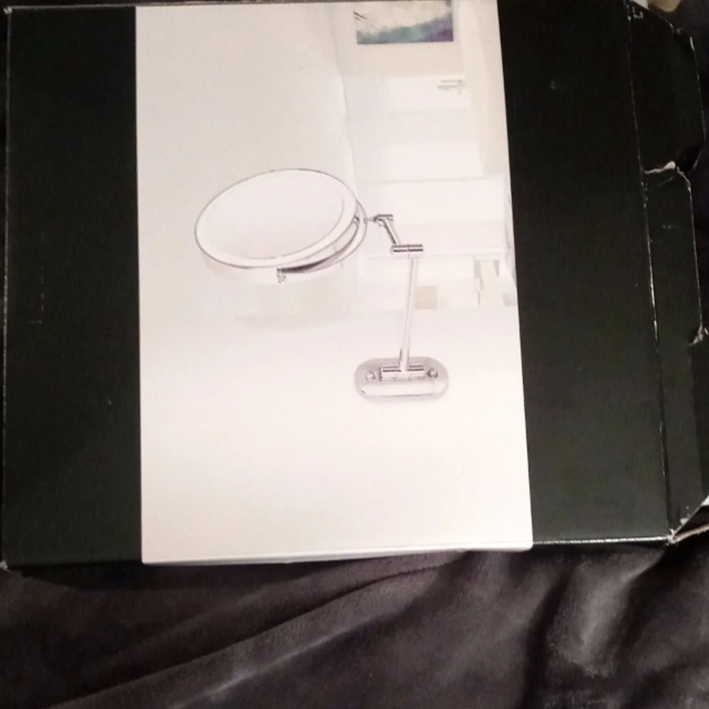 Rechargeable LED Lighted Makeup/ Vanity wall mounted Mirror